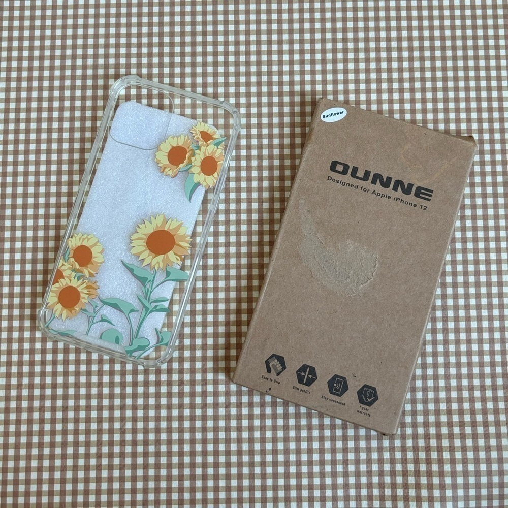 OUNNE iPhone 12 Pro‎ Max Case 6.7inch(Sunflower). NEW